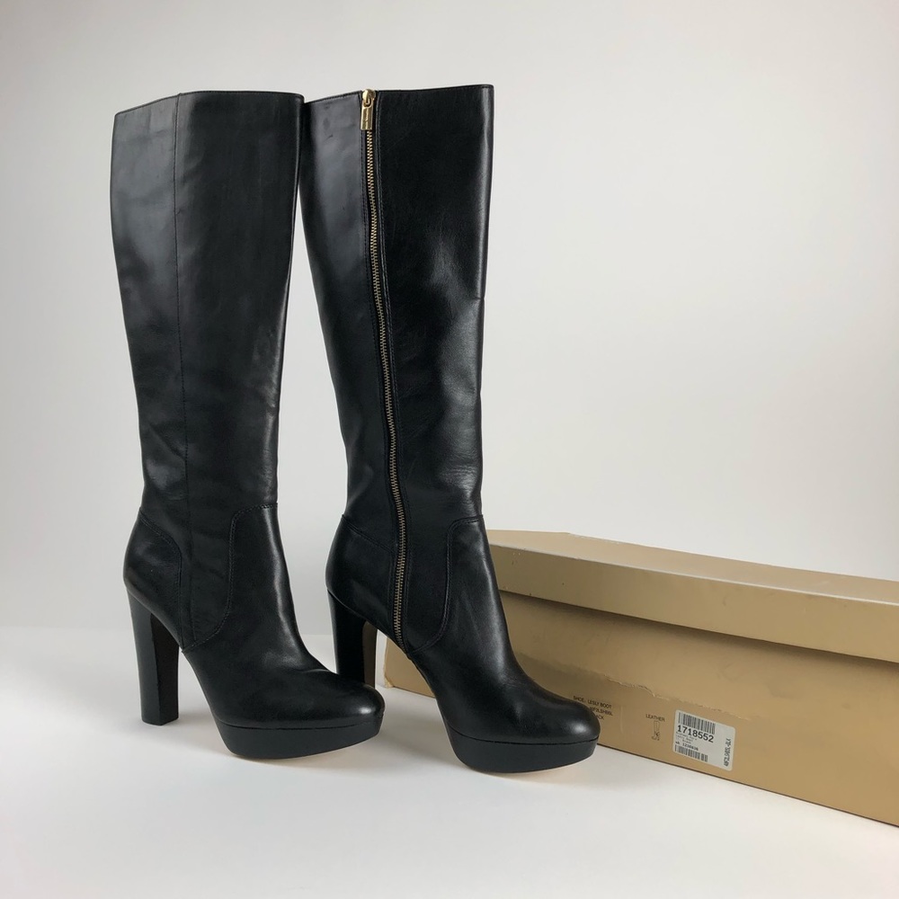 Tall Michael Kors leather boots